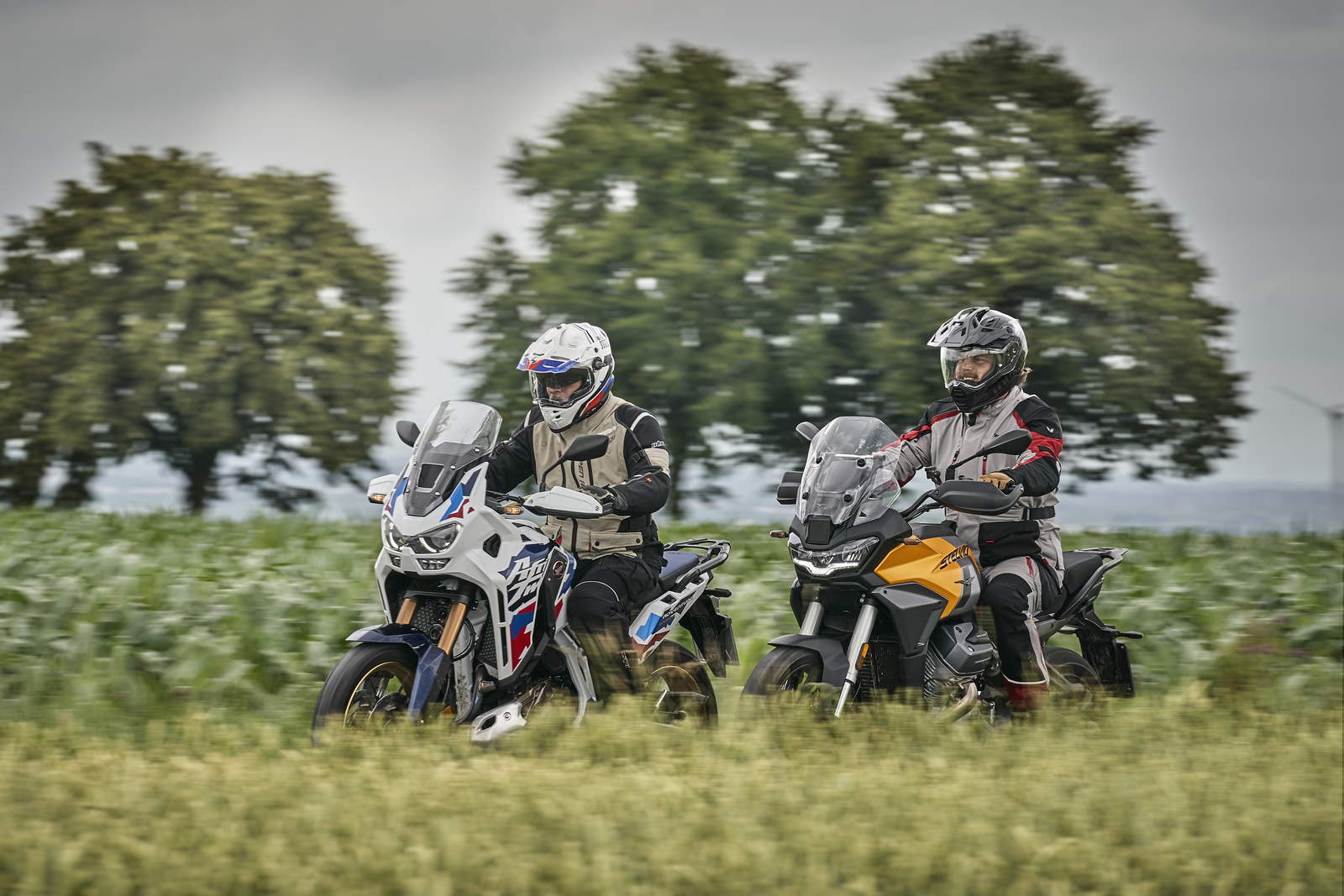 Honda Africa Twin CRF 1100 vs Moto Guzzi Stelvio